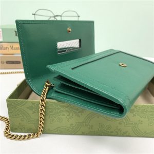 Gucci Diana Chain Wallet With Bamboo (Varied Colors)