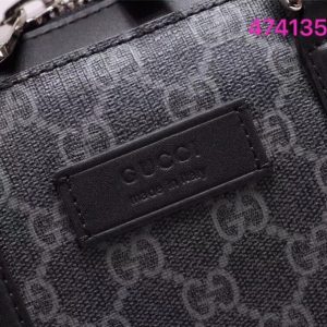 Replica Gucci GG Black briefcase