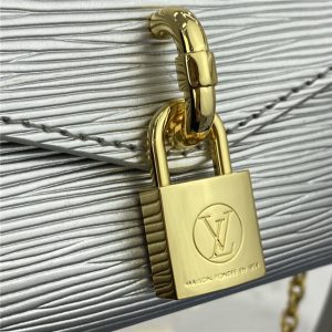 Louis Vuitton Padlock On Strap Epi Replica Leather Sliver