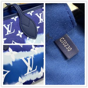 LV Escale Neverfull MM Bleu