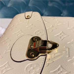 Louis Vuitton Georges BB Monogram Empreinte Leather Creme