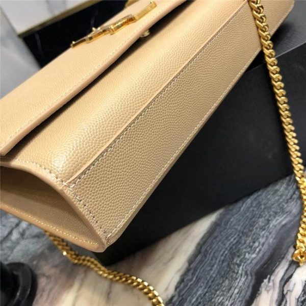 YSL Kate Medium in Grain De Poudre Embossed Leather (Varied Colors)