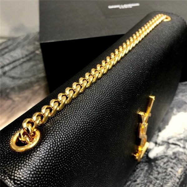YSL Kate Medium in Grain De Poudre Embossed Leather (Varied Colors)