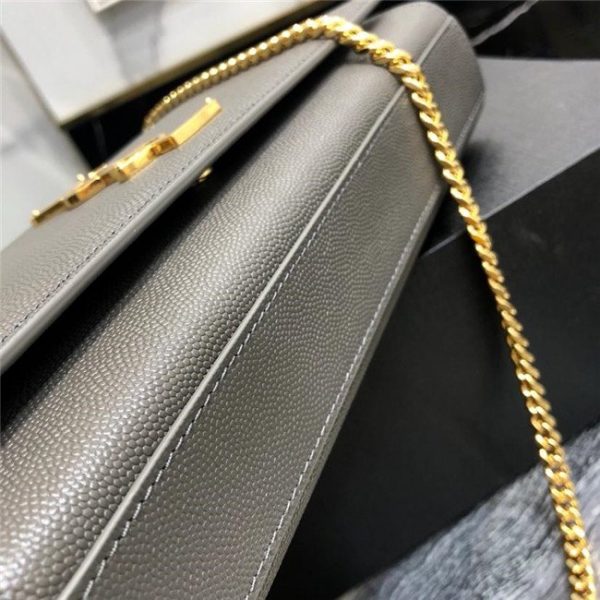 YSL Kate Medium in Grain De Poudre Embossed Leather (Varied Colors)