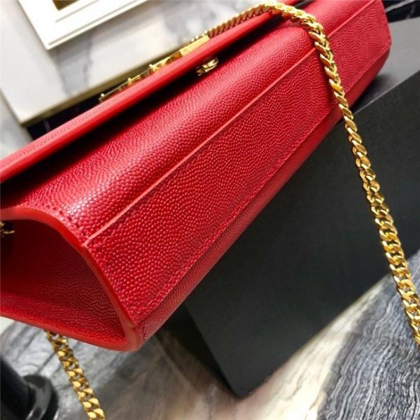 YSL Kate Medium in Grain De Poudre Embossed Leather (Varied Colors)