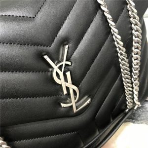 YSL Medium LOULOU Chain Bag “Y” Matelasse Leather (Varied Colors)