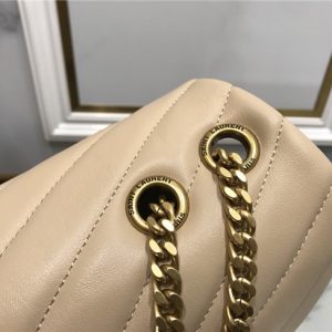 YSL Medium LOULOU Chain Bag “Y” Matelasse Leather (Varied Colors)