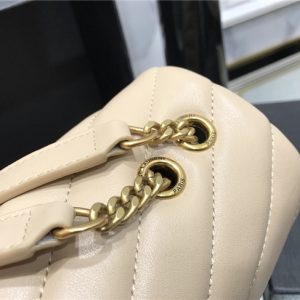 YSL Small LOULOU Chain Bag “Y” Matelasse Leather (Varied Colors)