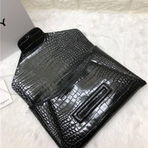 Givenchy Antigona Envelope Clutch Crocodile Embossed (Varied Colors)