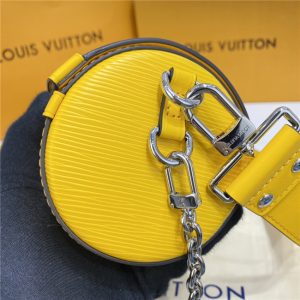 Louis Vuitton Papillon Trunk Epi Leather Yellow