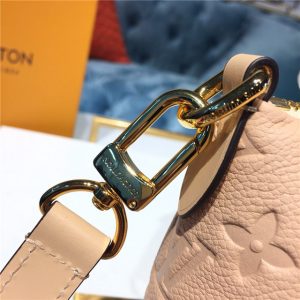 Louis Vuitton V Tote MM Monogram Empreinte Beige