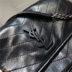 Yves Saint Laurent Large Niki Chain Bag Black