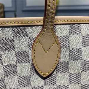 Louis Vuitton Damier Azur Replica Neverfull GM Rose Ballerine