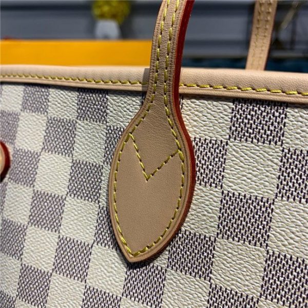 Louis Vuitton Damier Azur Replica Neverfull MM Beige