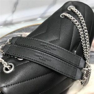 YSL Small LOULOU Chain Bag “Y” Matelasse Leather (Varied Colors)