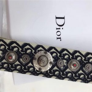 Dior Canvas Strap Blue