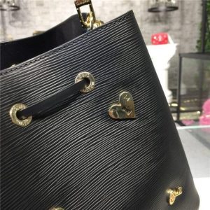 Louis Vuitton NeoNoe Epi leather Love Lock Noir