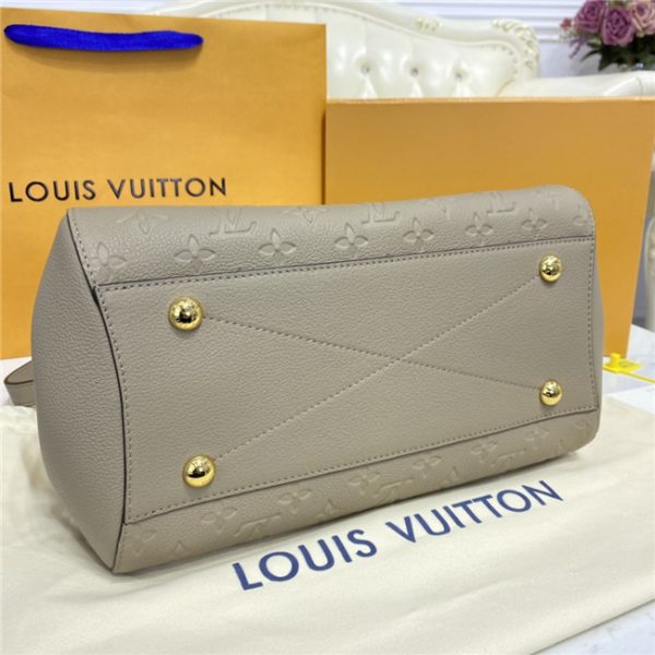 Louis Vuitton Montaigne MM Monogram Empreinte Leather Vison