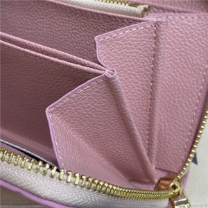 Louis Vuitton Zippy Replica Wallet Pink