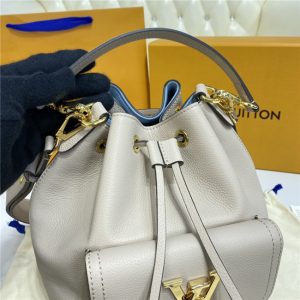 Louis Vuitton Lockme Bucket Greige