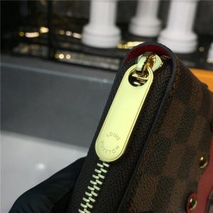 Louis Vuitton Zippy Wallet Damier Ebene Canvas