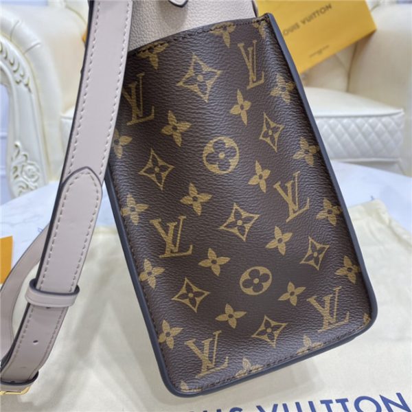 Louis Vuitton On My Side MM Greige