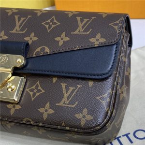 Louis Vuitton Marceau Chain Handbag Black