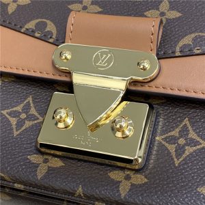 Louis Vuitton Marceau Chain Handbag Caramel