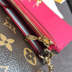 Louis Vuitton Cherrywood Chain Wallet Patent Leather (Varied Colors)