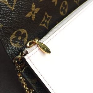 Louis Vuitton Cherrywood Chain Wallet Patent Leather (Varied Colors)