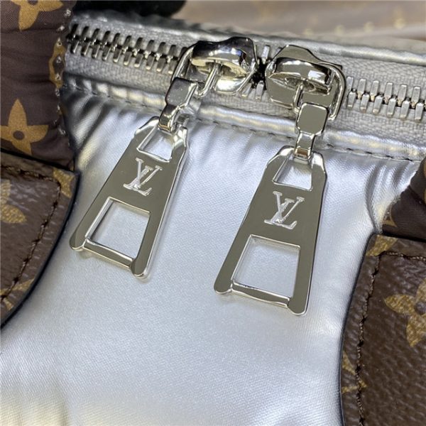 Louis Vuitton Pillow Monogram Speedy Bandouliere 25 Bag Silver