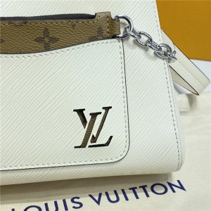 Louis Vuitton Marelle Tote BB Quartz White