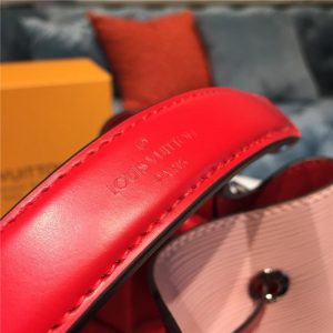 Louis Vuitton NeoNoe BB Epi Leather Rose Ballerine