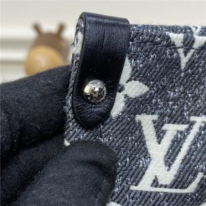 Louis Vuitton OnTheGo MM Gray Denim