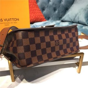 Louis Vuitton Beaumarchais Damier Ebene Creme Beige