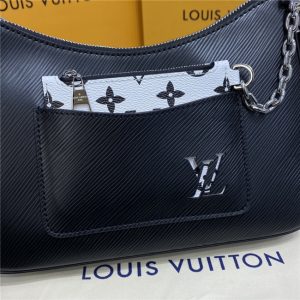 Louis Vuitton Marelle Epi Replica Leather Black