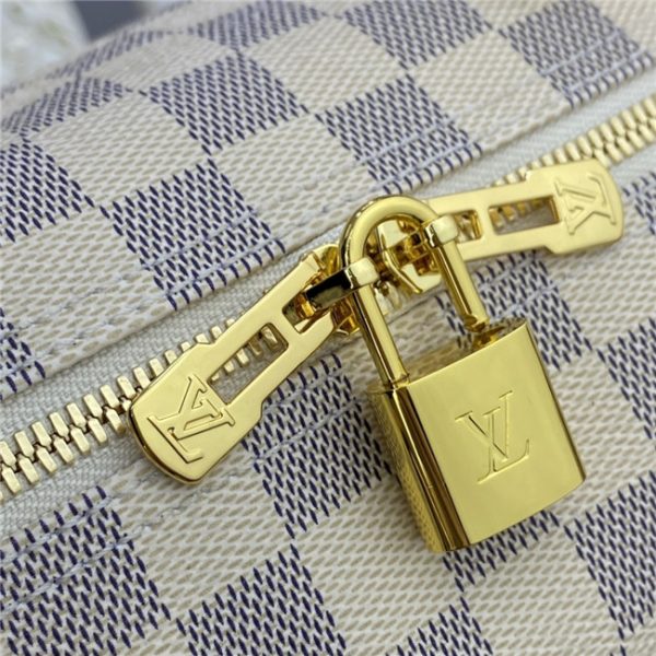 Louis Vuitton Speedy Bandouliere 30 Damier Azur Replica Canvas Blue