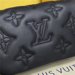 Louis Vuitton Wallet on Strap Bubblegram Black