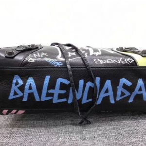 Balenciaga Classic Small City Graffiti Bag (Varied Colors)