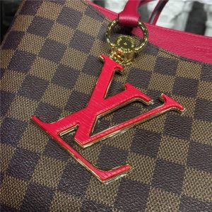 Louis Vuitton Riverside Damier Ebene canvas Lie de Vin