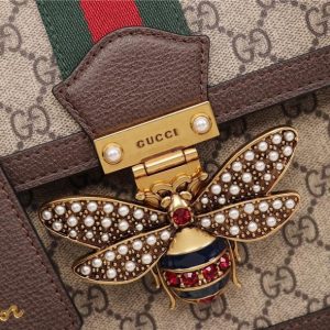 Gucci Queen Margaret GG Small Top Handle Bag GG Supreme Canvas (Varied Colors)