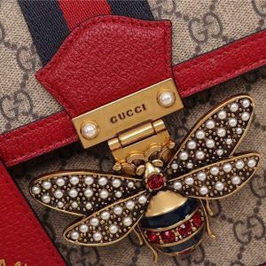 Gucci Queen Margaret GG Small Top Handle Bag GG Supreme Canvas (Varied Colors)