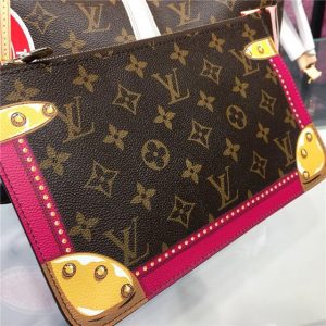 Louis Vuitton Neverfull Locks MM Monogram Canvas