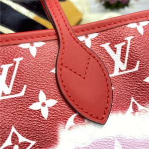 LV Escale Neverfull MM Red