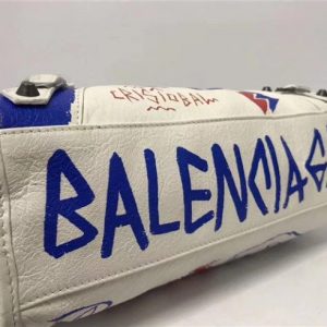 Balenciaga Classic Small City Graffiti Bag (Varied Colors)