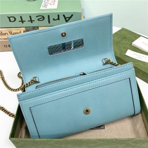 Gucci Diana Chain Wallet With Bamboo (Varied Colors)