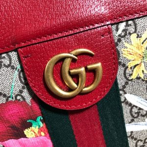 Gucci Ophidia Medium GG Flora Tote Bag