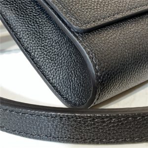 Louis Vuitton Lockme Clutch Black