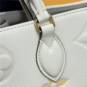 Louis Vuitton Onthego MM Cream / Saffron