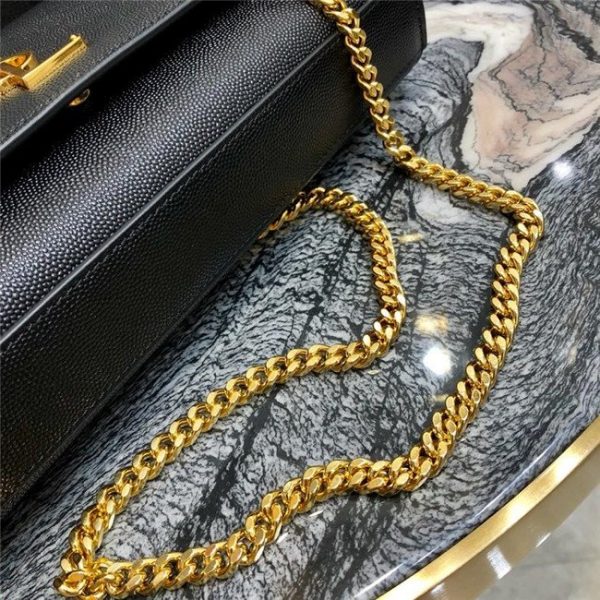 YSL Kate Medium in Grain De Poudre Embossed Leather (Varied Colors)